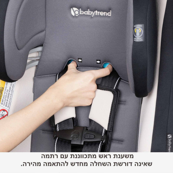 כסא בטיחות אול אין וואן שחור