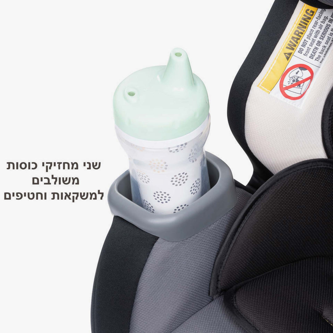 כסא בטיחות אול אין וואן שחור