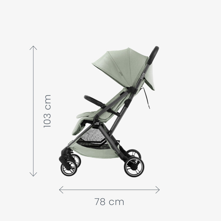 טיולון פליי לייט ירוק