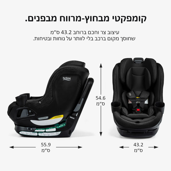 כ. בטיחות גלקסי 360 Galaxy שחור