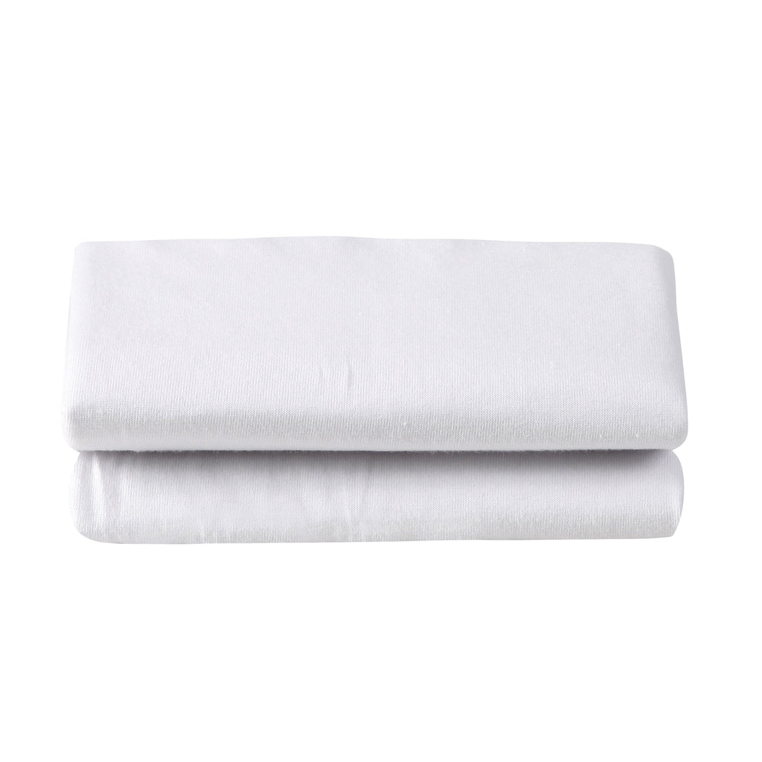 זוג סדינים לעגלה לבן