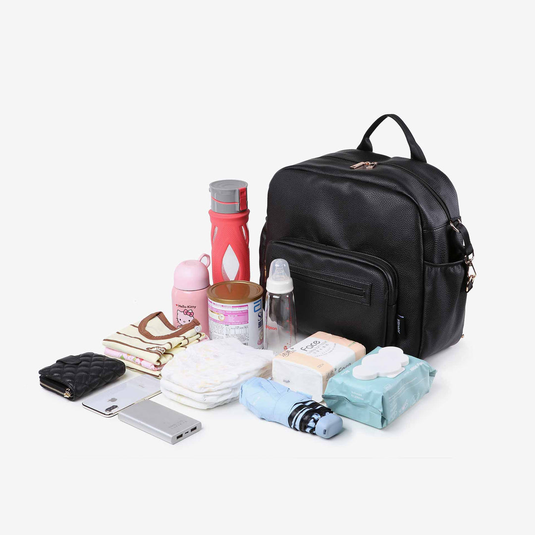 תיק החתלה ספארי שחור