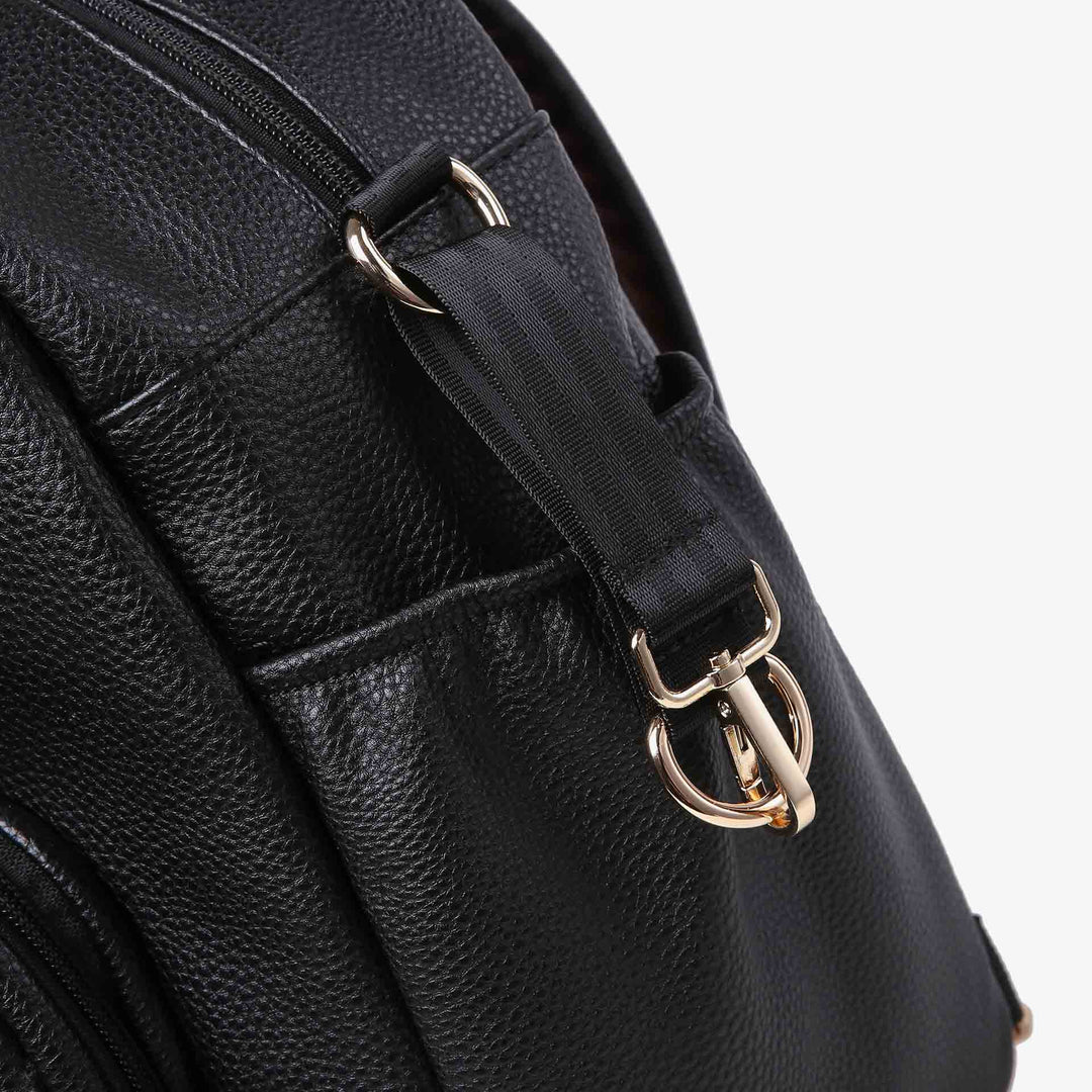 תיק החתלה ספארי שחור