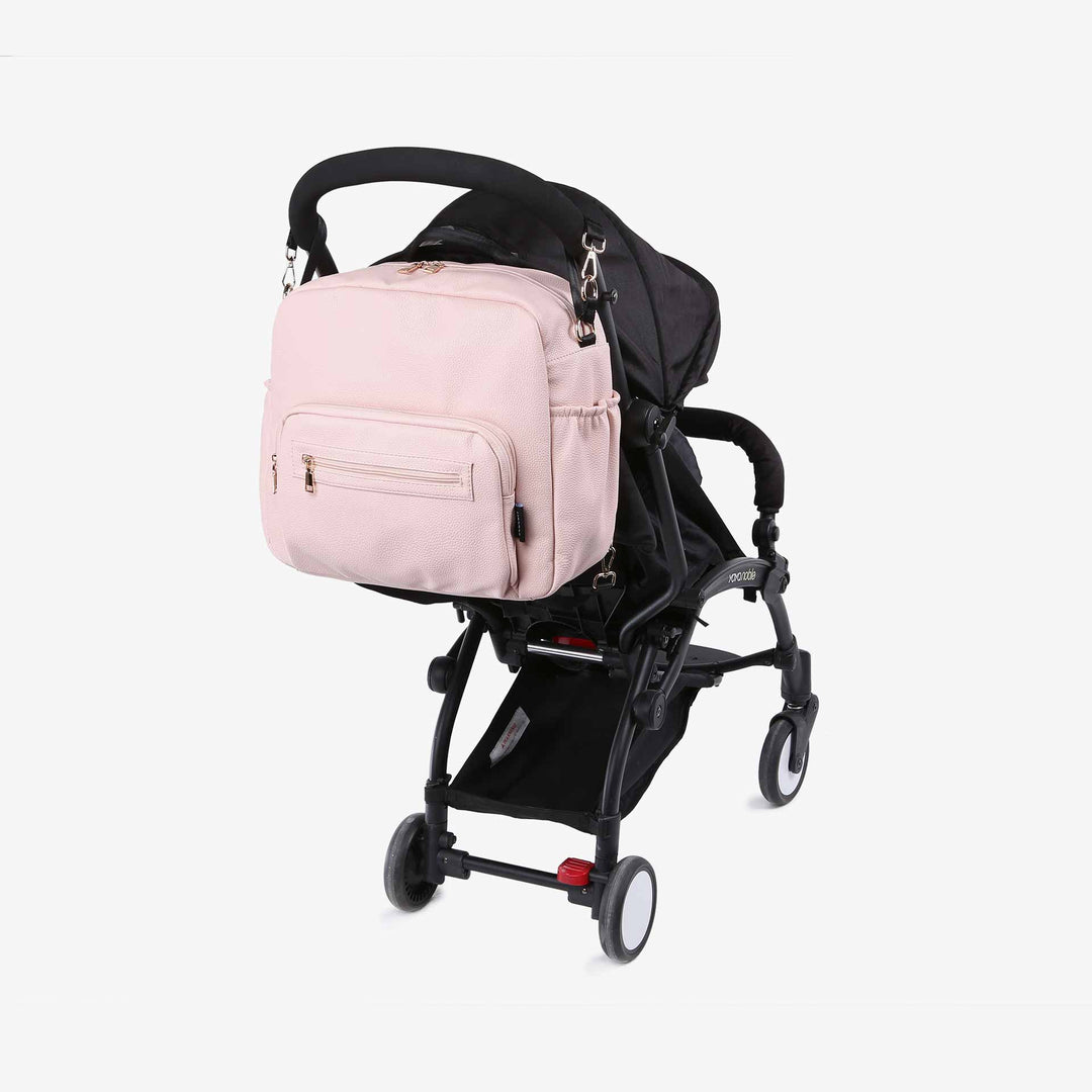 תיק החתלה ספארי ורוד