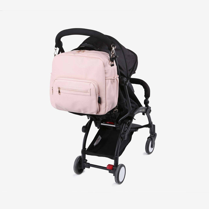 תיק החתלה ספארי ורוד