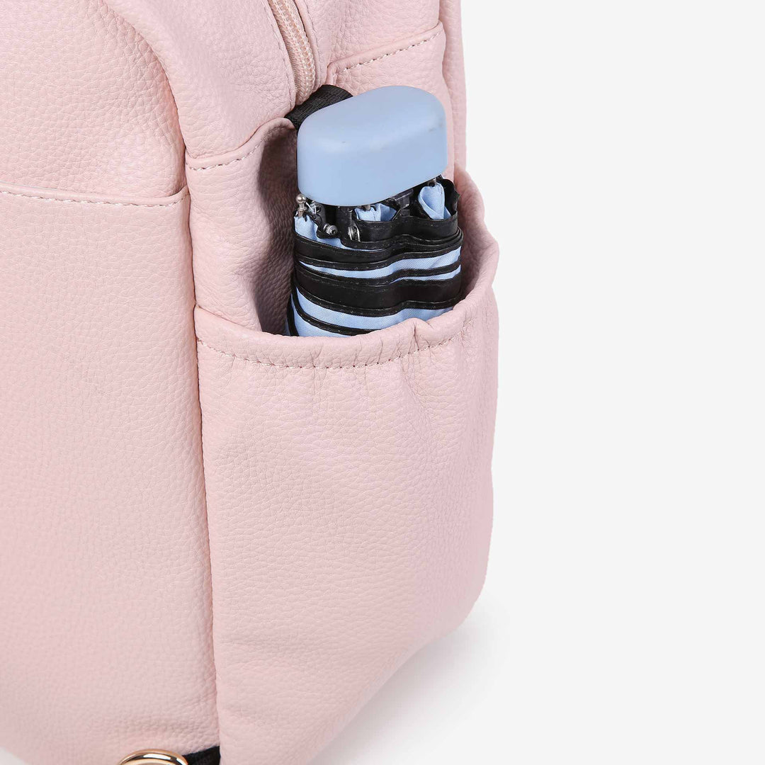 תיק החתלה ספארי ורוד