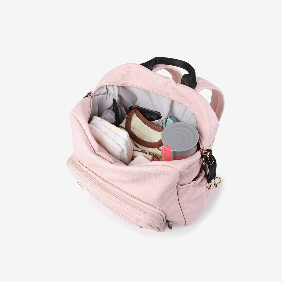 תיק החתלה ספארי ורוד