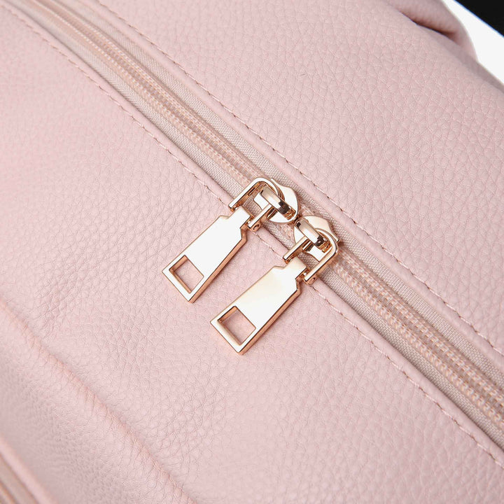 תיק החתלה ספארי ורוד