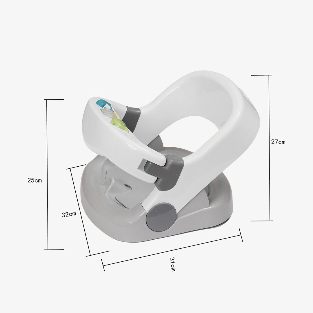 טבעת אמבטיה 360 לבן - שילב