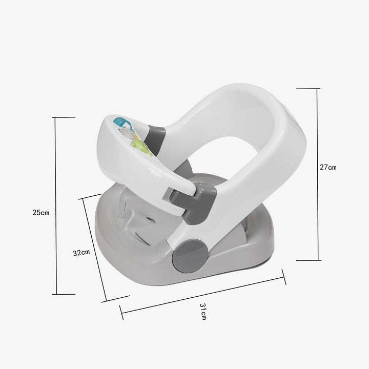 טבעת אמבטיה 360 לבן - שילב