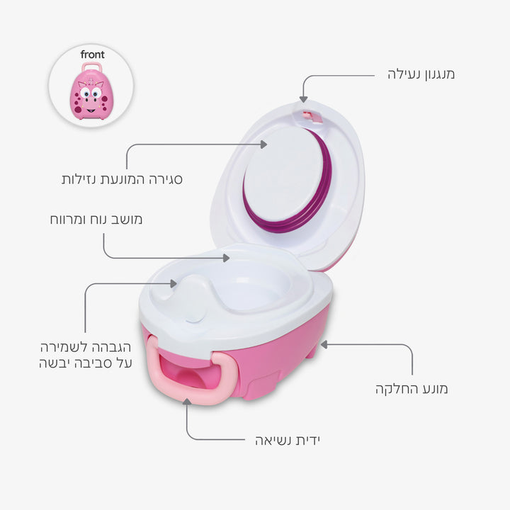 סיר דרקון ורוד