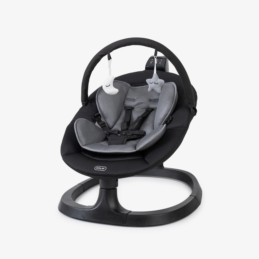 נדנדה ג'וי Joy אלקטרונית שחור/ אפור 3D