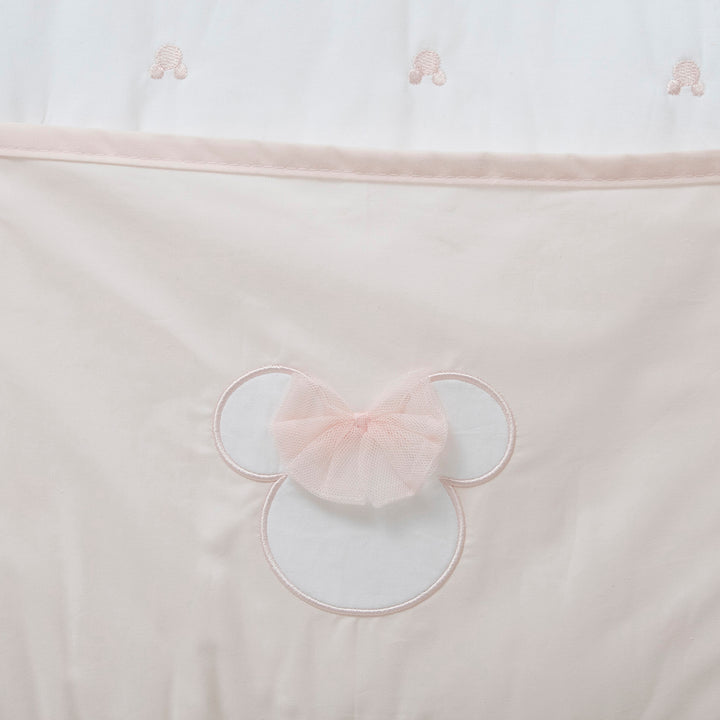 ארגונית מיני לבן ורוד