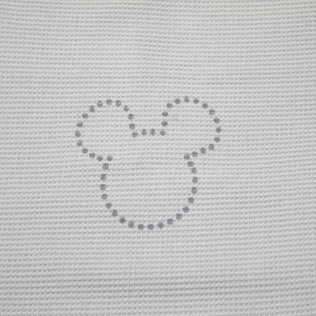 שמיכת וופל לעגלה מיקי אפור