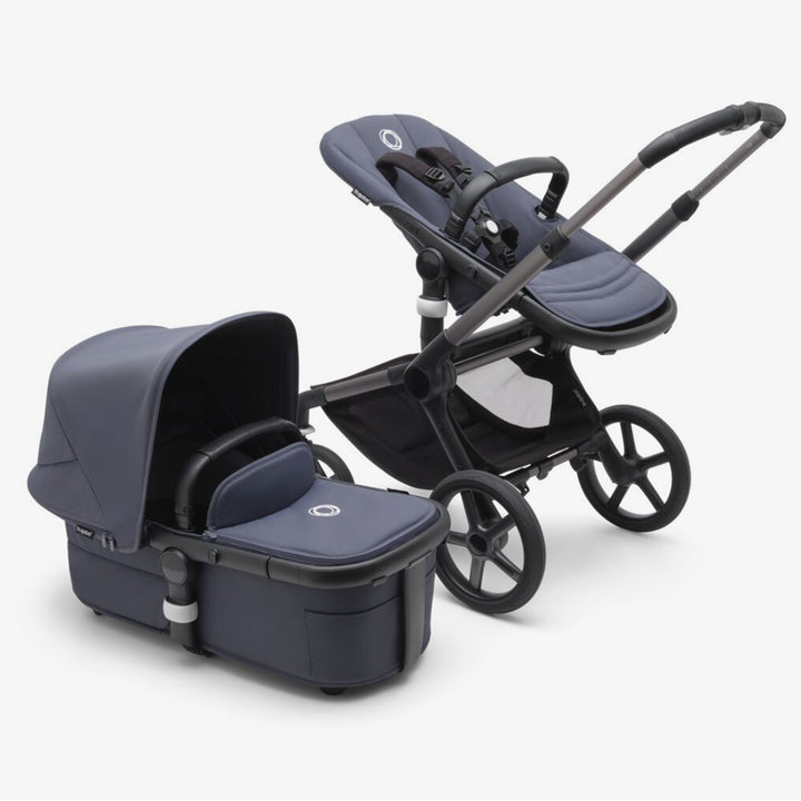 פוקס 5 מלא שלד גרפיט/ כחול - בוגבו Fox 5 Bugaboo