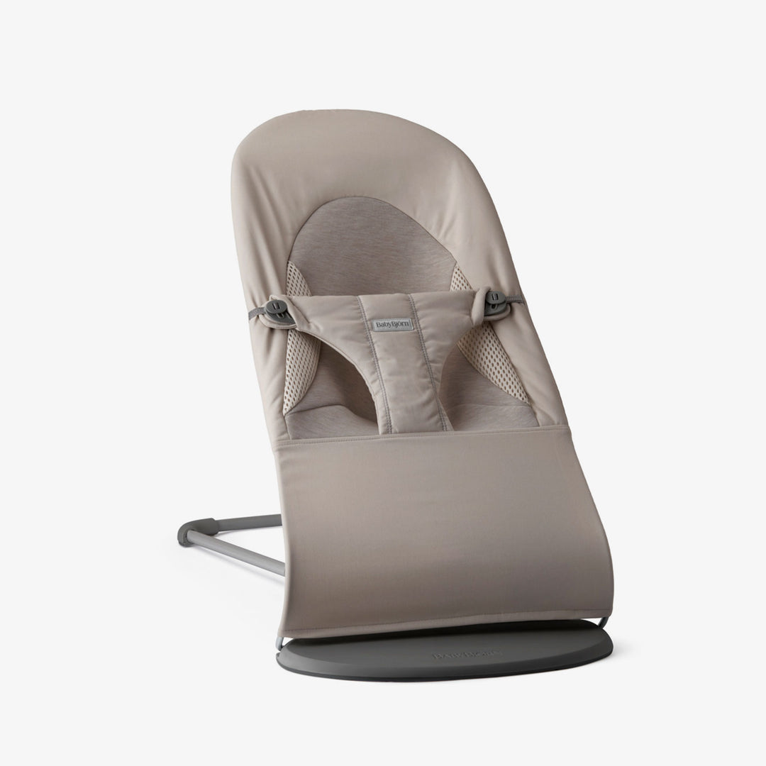 טרמפולינה ג'רסי כותנה חול אפור