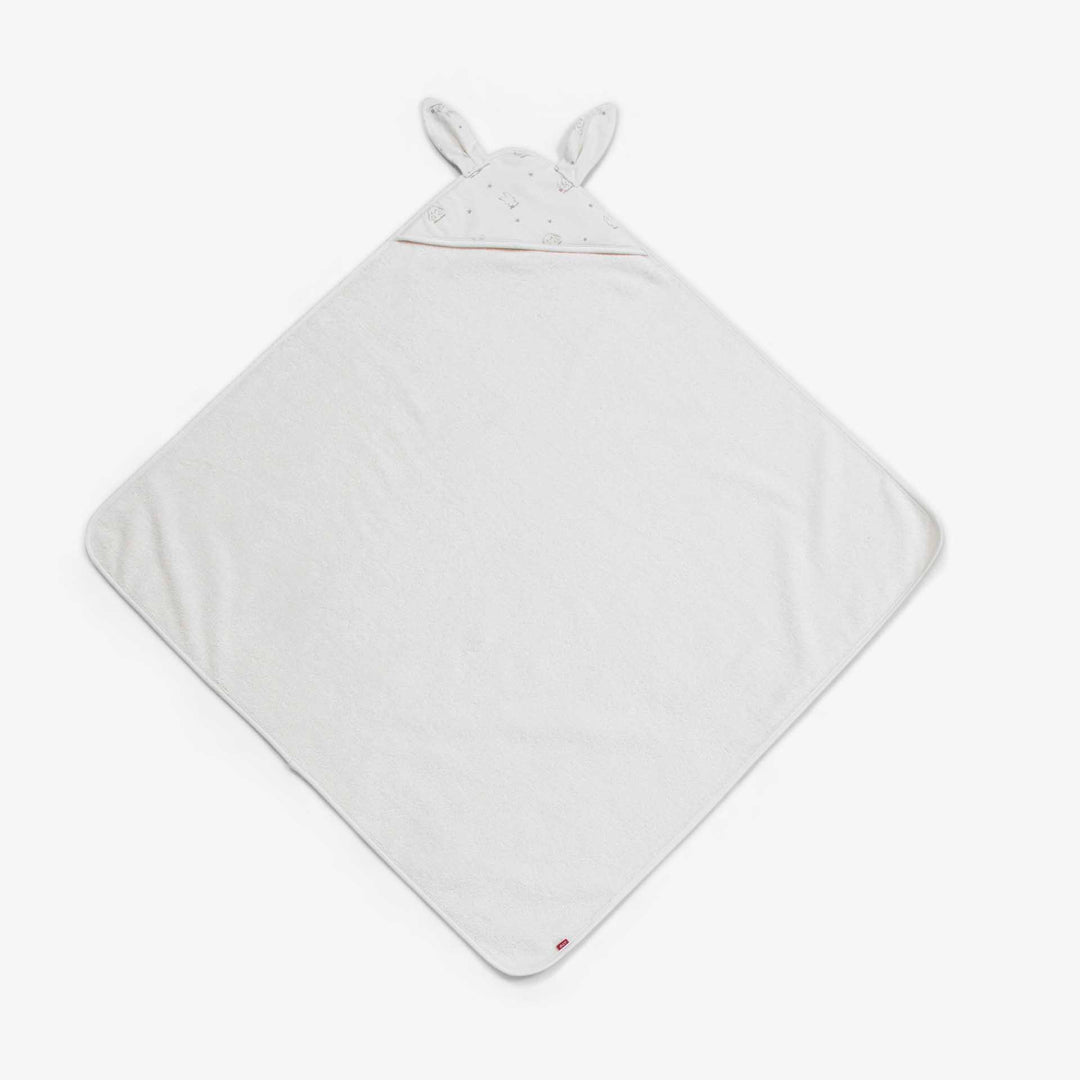 מגבת קפוצ'ון קטנה ארנב שמנת