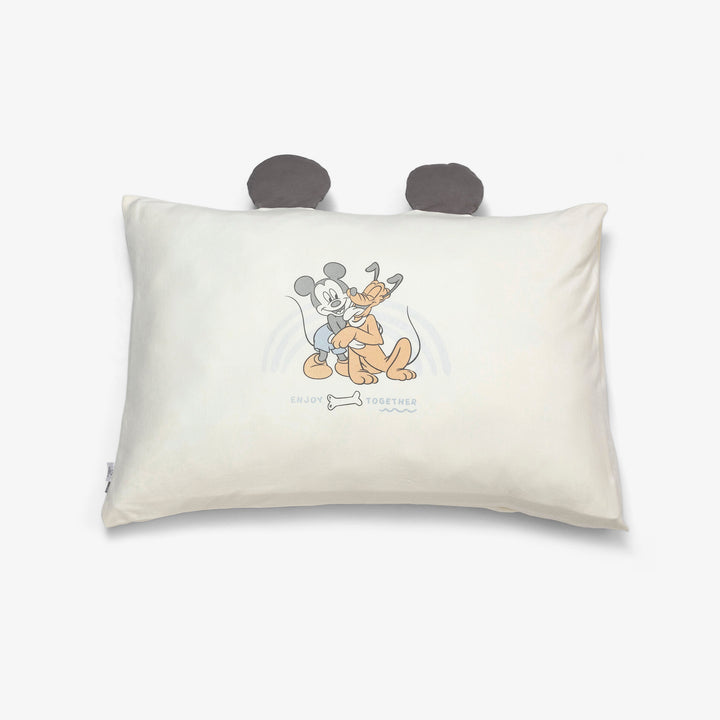 סט מצעים למיטת מעבר מיקי תכלת