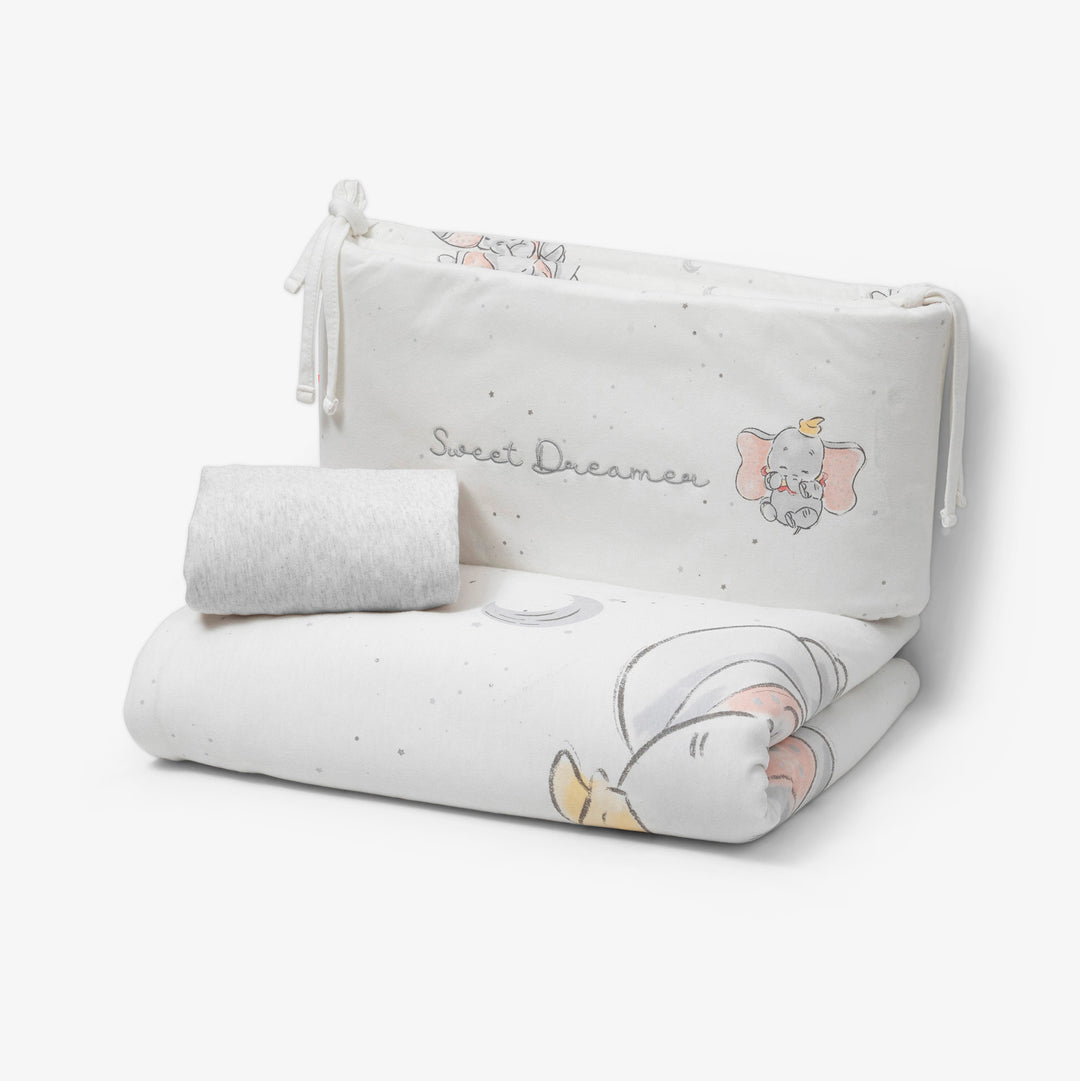 סט מצעים לעריסה דמבו