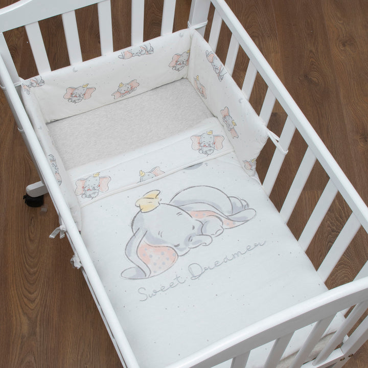 סט מצעים לעריסה דמבו