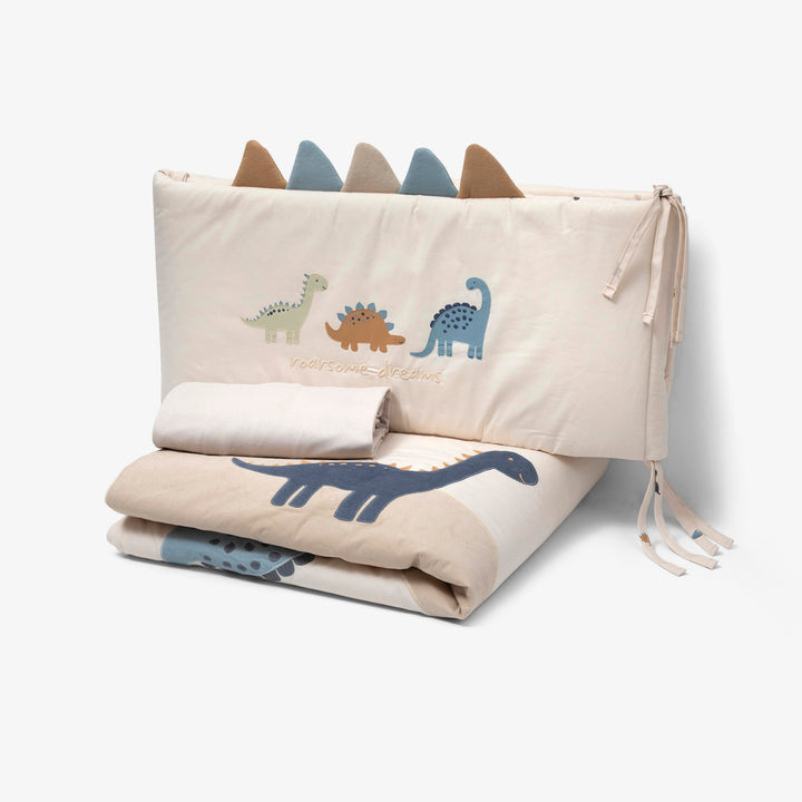 סט מצעים למיטה דינו