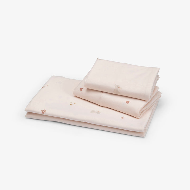 סט מצעים למיטת מעבר חיות