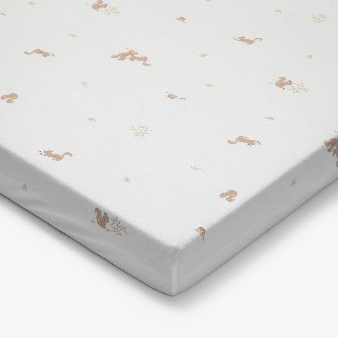 סדין למיטת תינוק סנאים