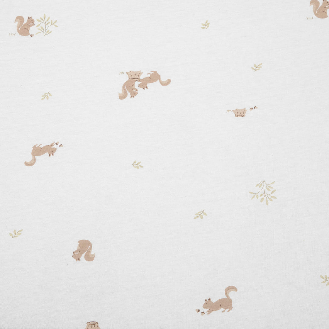 סדין למיטת תינוק סנאים