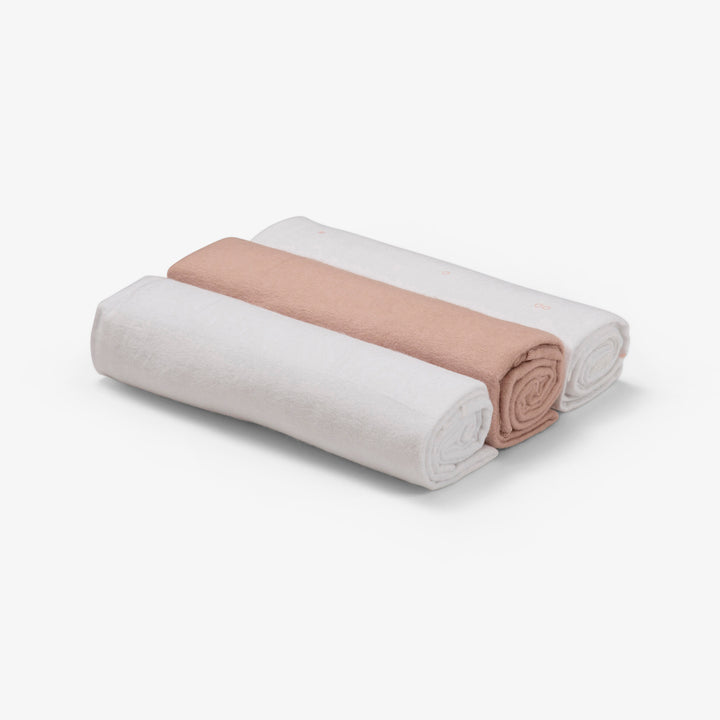 שלישיית חיתולי פלנל נקודות