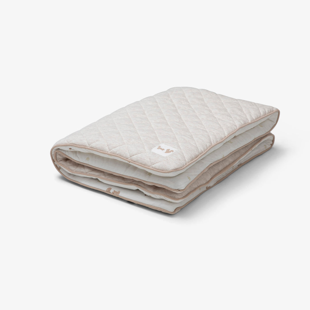 שמיכה עם מילוי לעריסה mix it סנאים