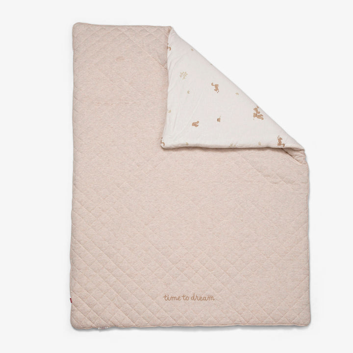 שמיכה עם מילוי למיטה mix it סנאים