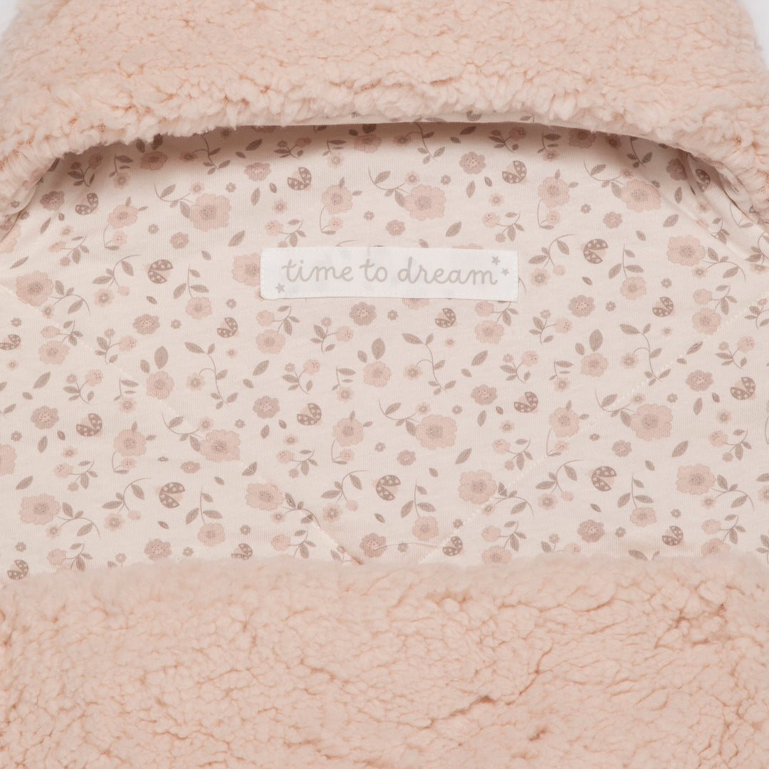 עיטופון פרווה ורוד