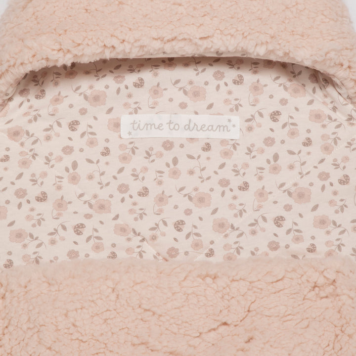 עיטופון פרווה ורוד