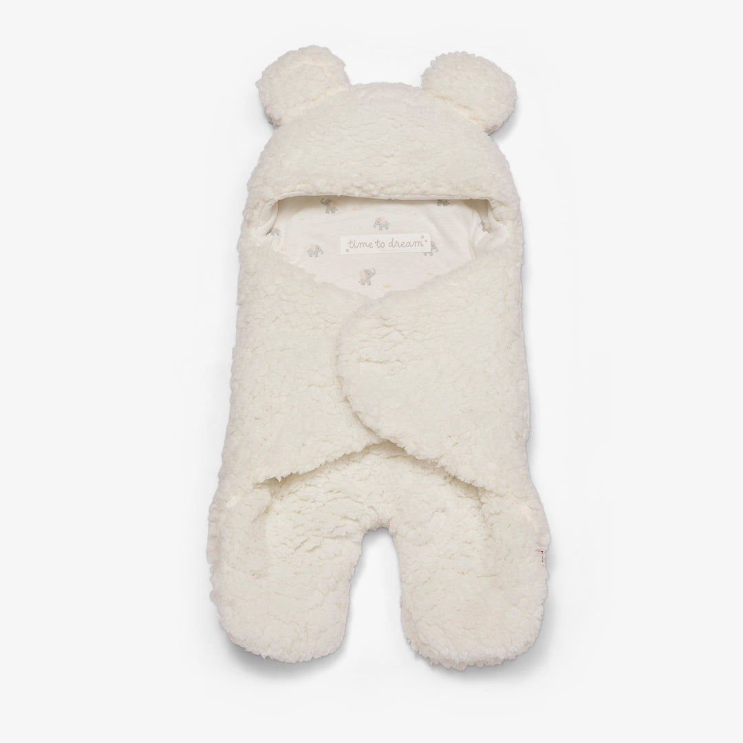 עיטופון פרווה שמנת