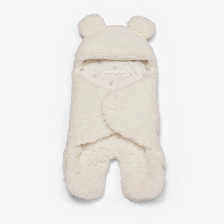 עיטופון פרווה שמנת