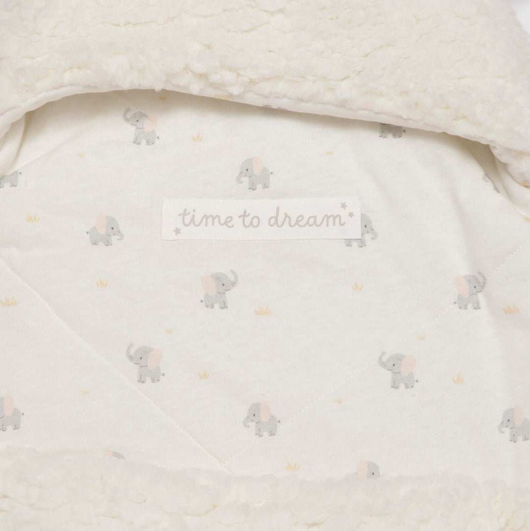 עיטופון פרווה שמנת