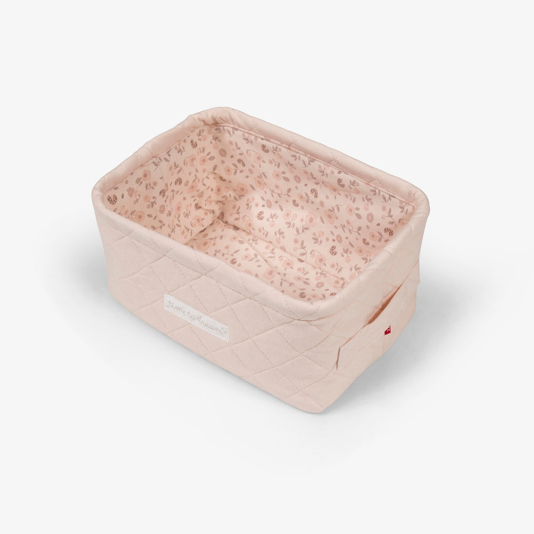 סל אחסון  2028 קווילט פרחים