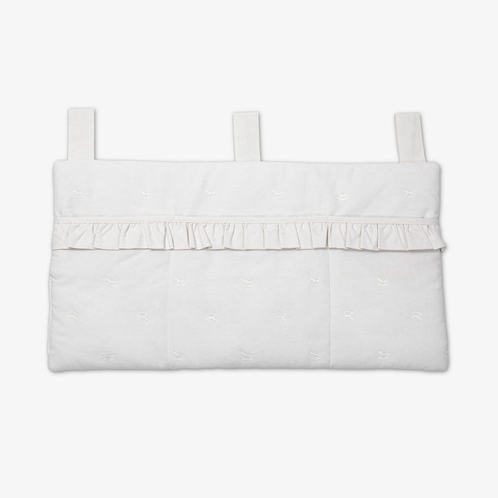 ארגונית עם רקמת סוס נדנדה