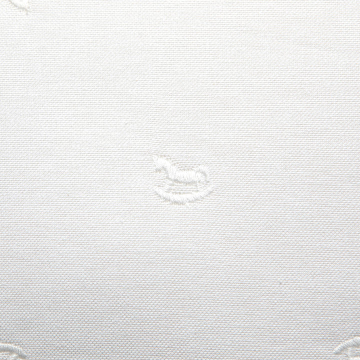 כרית נוי עם רקמת סוס נדנדה