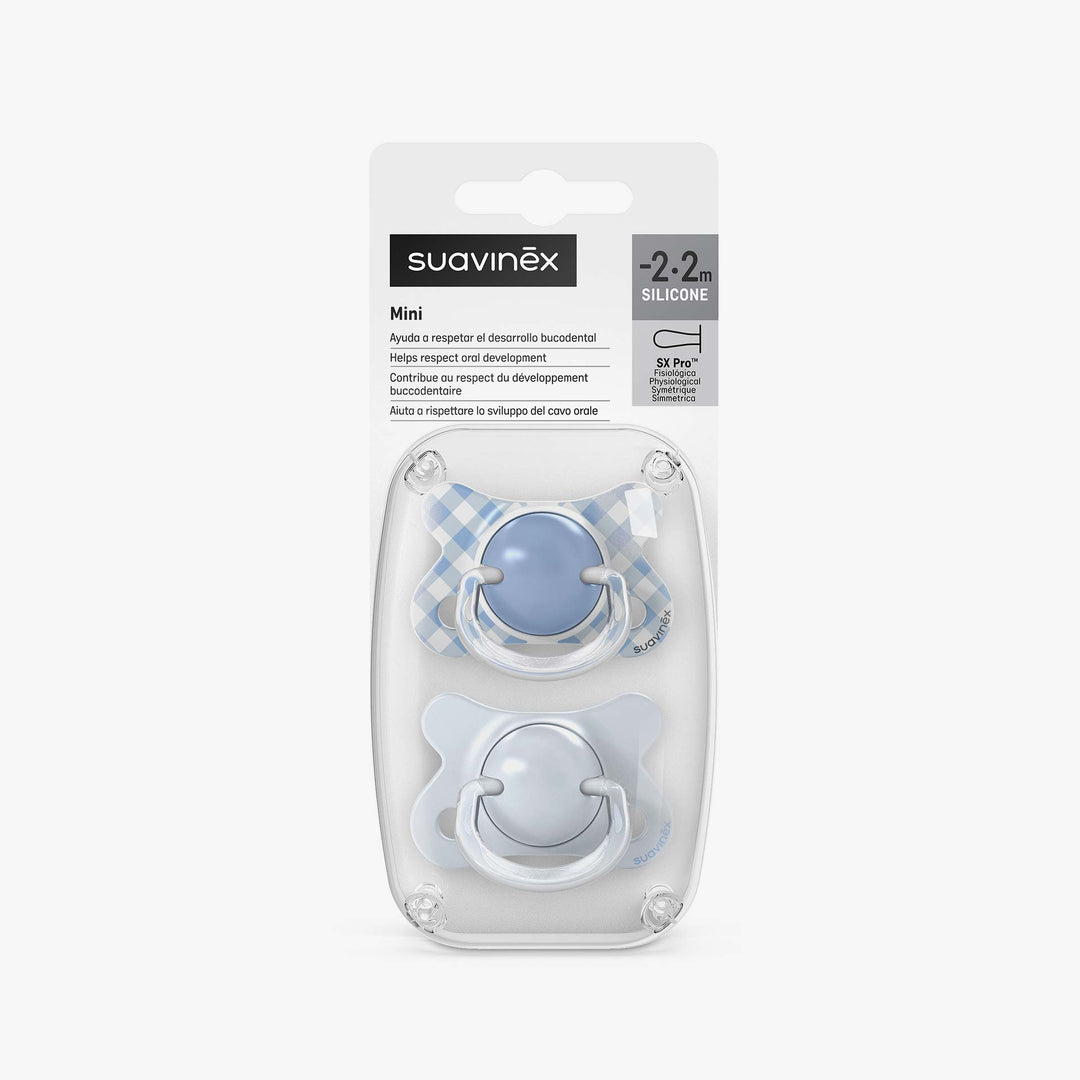 זוג מוצצים 2-2- מיני ווילד & פרי כחול