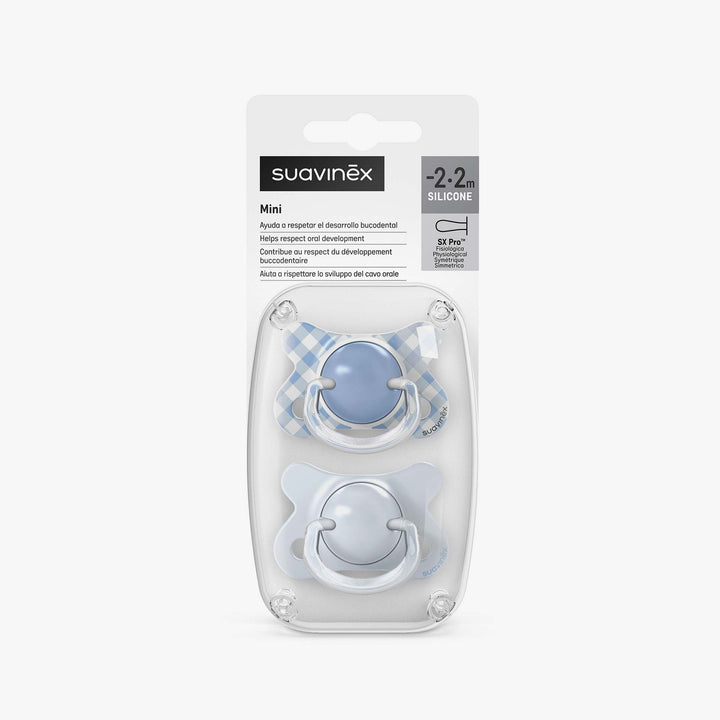 זוג מוצצים 2-2- מיני ווילד & פרי כחול