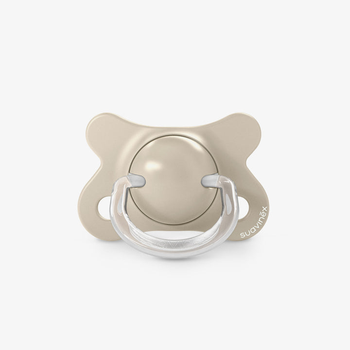 זוג מוצצים 2-2- מיני בירדיס בז'