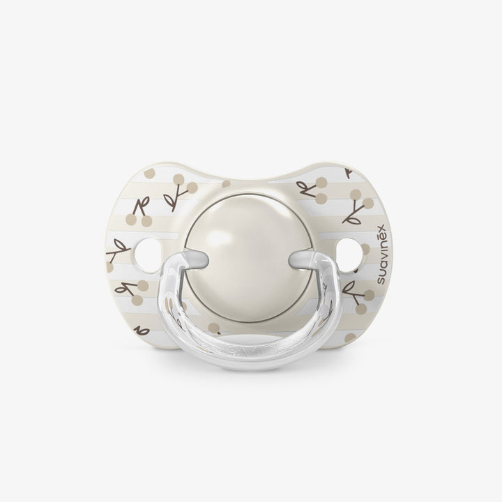 זוג מוצצים 0-6- בירדיס  בז'