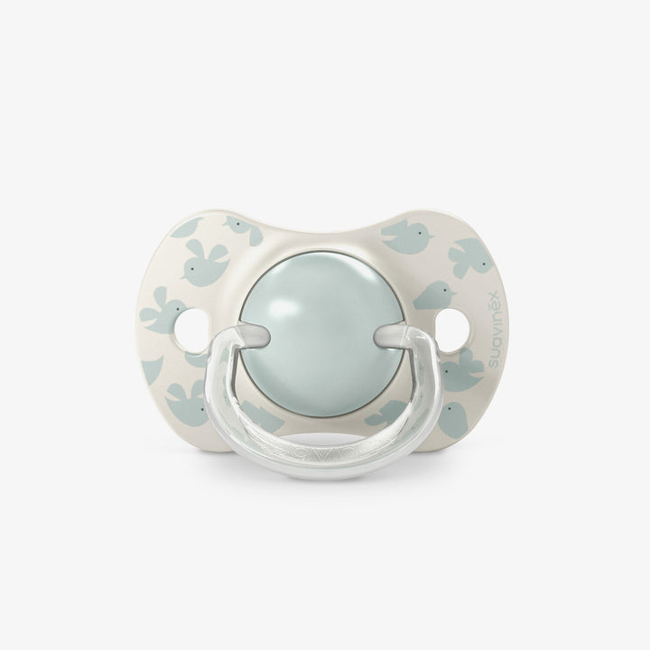 זוג מוצצים 6-18- בירדיס  ירוק