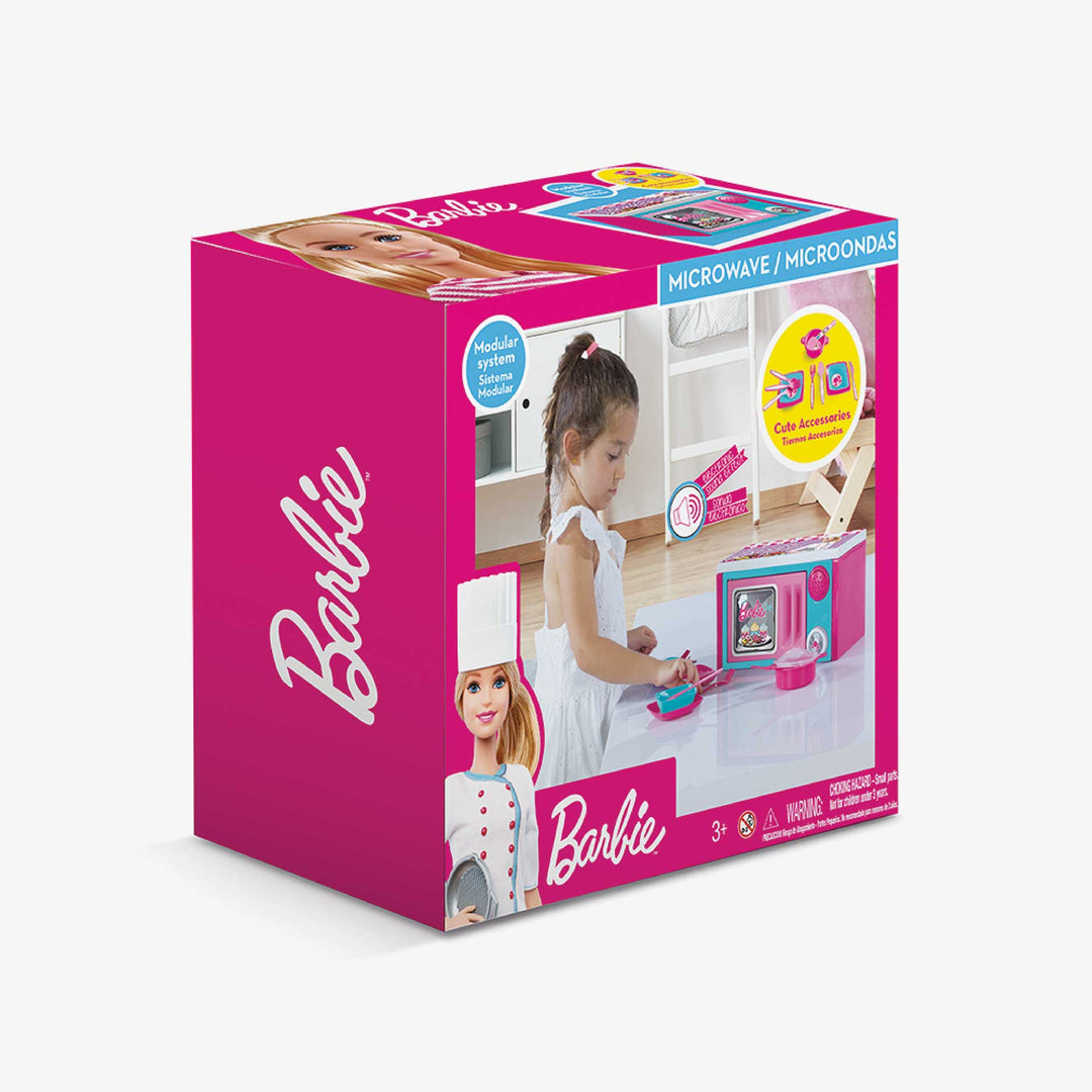 סט מיקרוגל ואביזרים ברבי