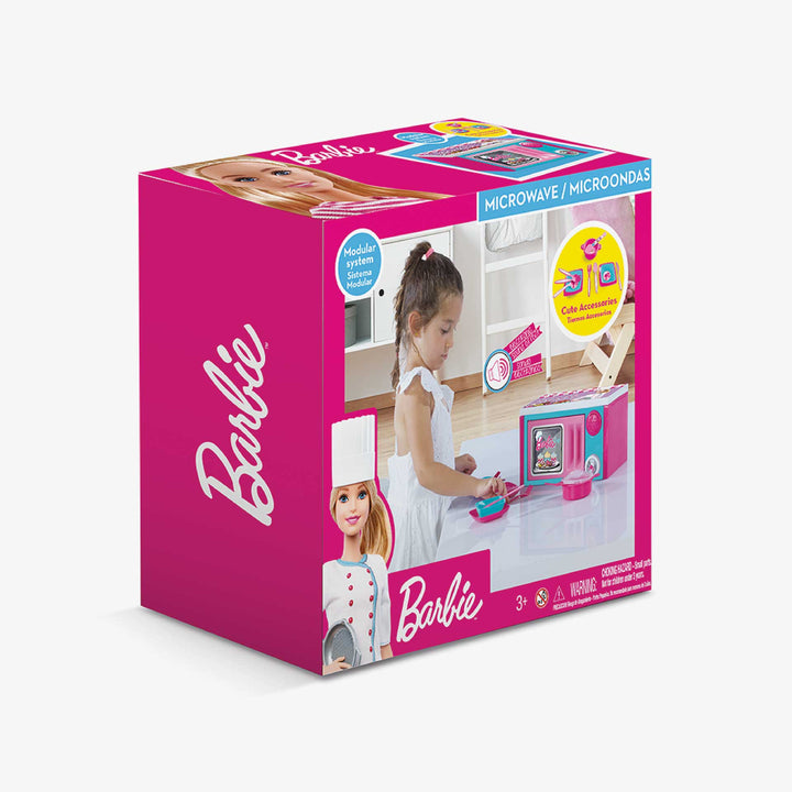 סט מיקרוגל ואביזרים ברבי