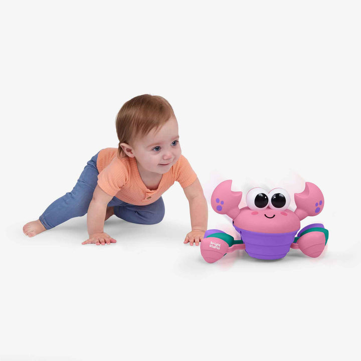 מעודד זחילה ורוד  אלקטרוני