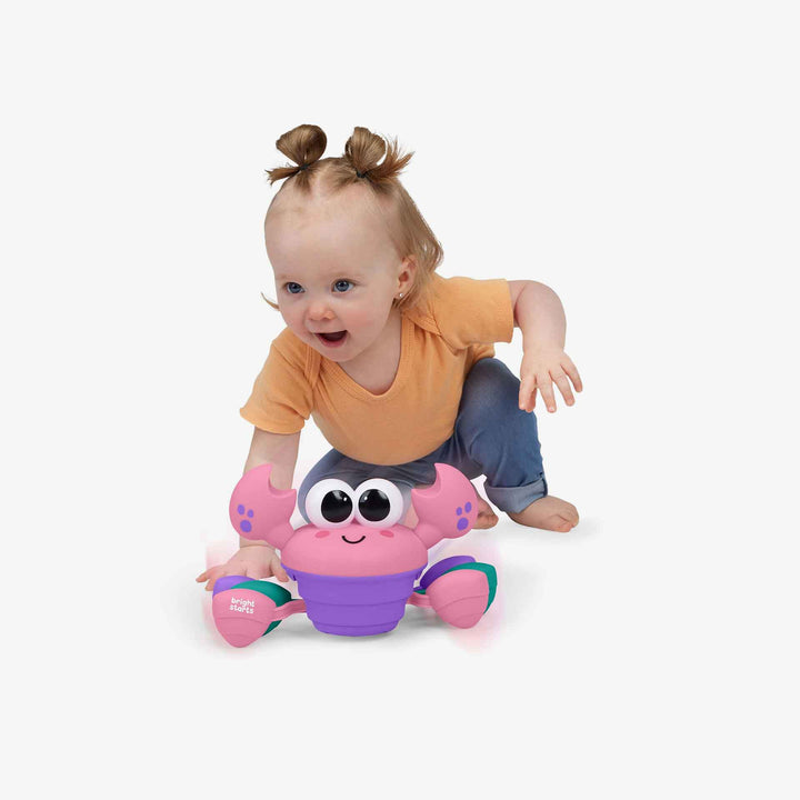 מעודד זחילה ורוד  אלקטרוני