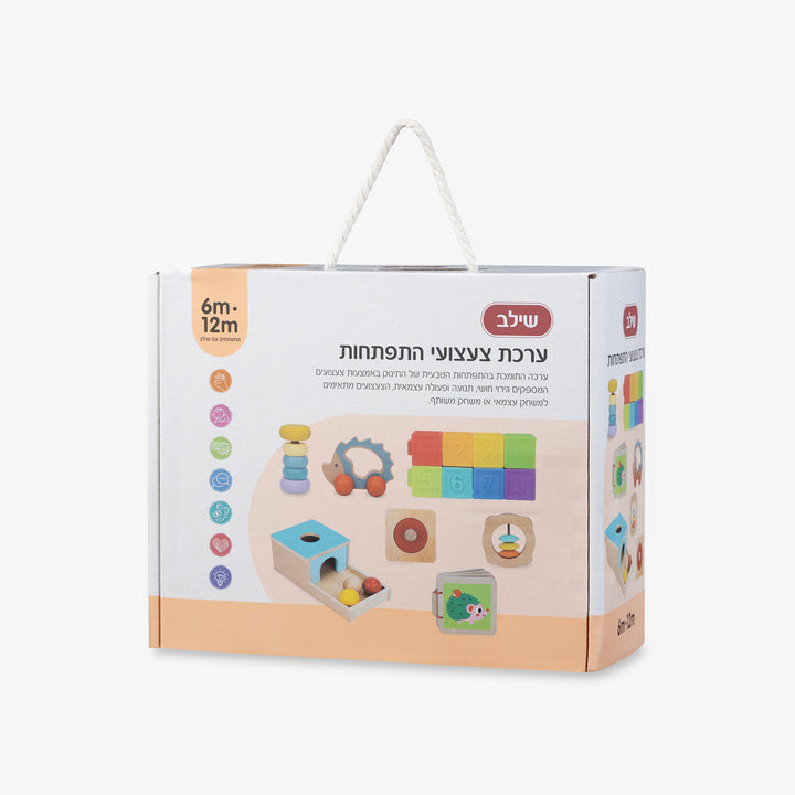 ערכת צעצועי התפתחות 6-12