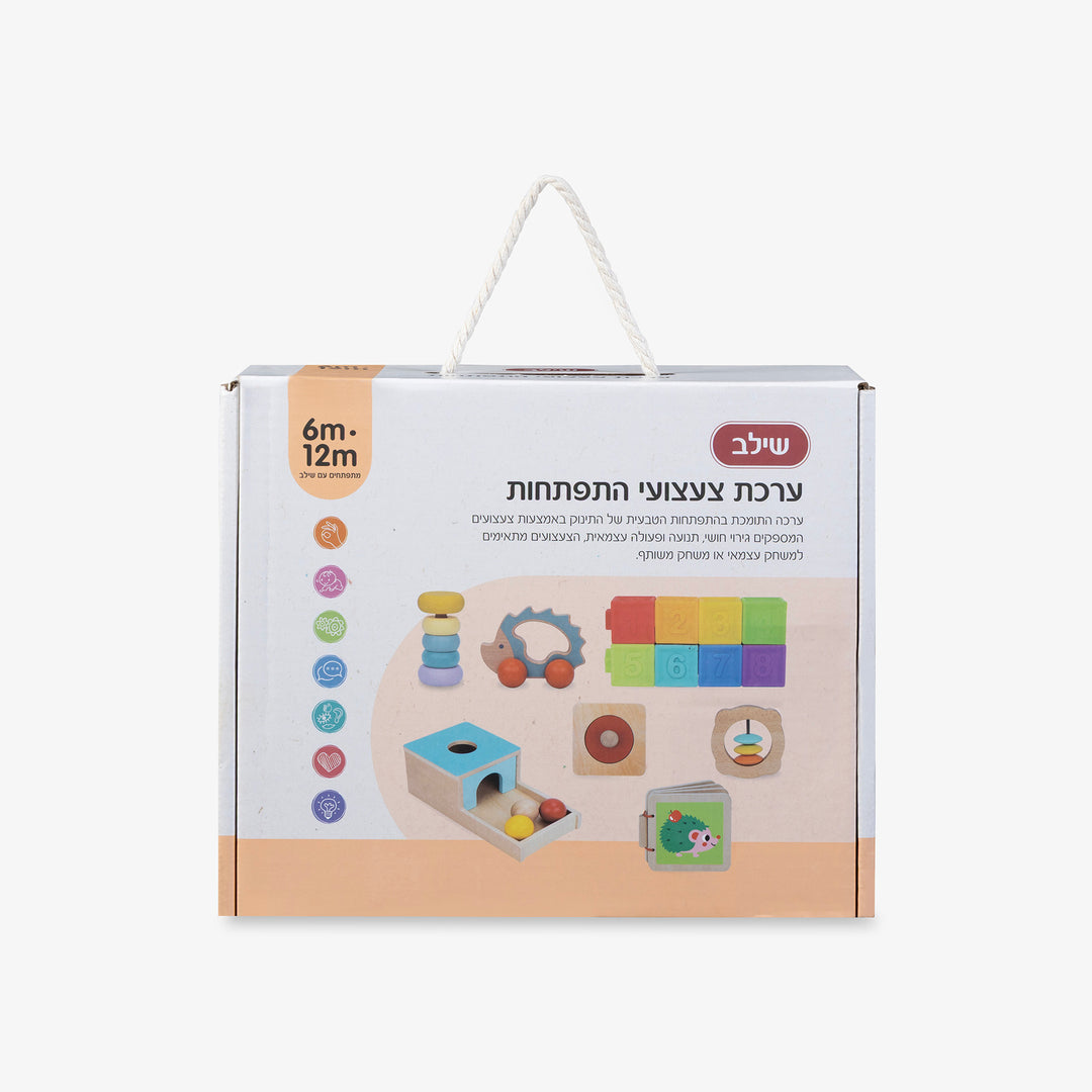 ערכת צעצועי התפתחות 6-12